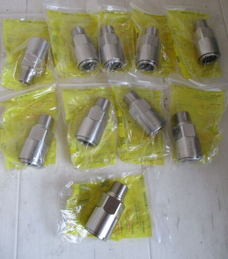 ☆日立金属 HITACHI プッシュインパクト継手接続要領 LIA 15A23N 07 LPガス用 ◆10個セット・ひょうたん印