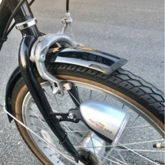 子供乗せ　高齢者　お買い物　自転車 マンマ 前20インチ 後22インチ 6段変速 