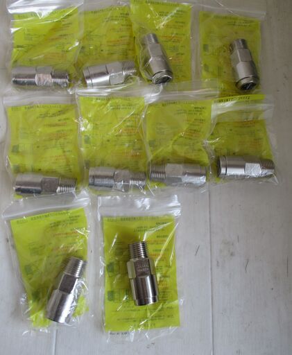 ☆日立金属 HITACHI プッシュインパクト継手接続要領 LIA 10A22N T6 LPガス用 ◆10個セット・ひょうたん印