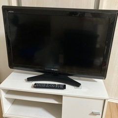 家電 SHARP 液晶テレビ＆テレビ台