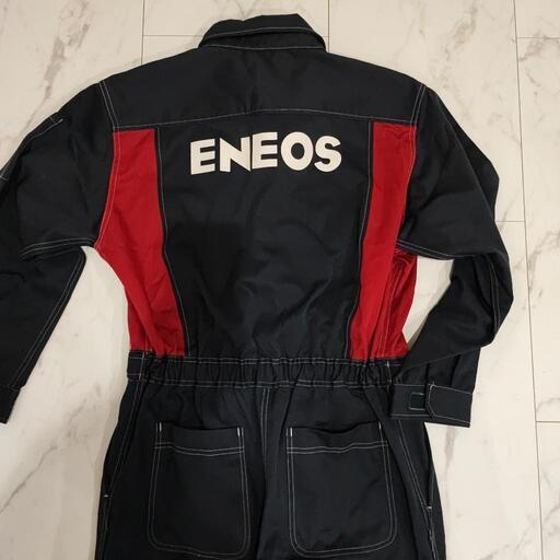 ENEOS ツナギ 自動車整備士 美品 レア (3児のパパ) 河堀口の