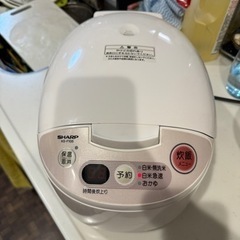 ★ SHARP シャープ ジャー炊飯器 5.5合炊 【KS-F105-W】