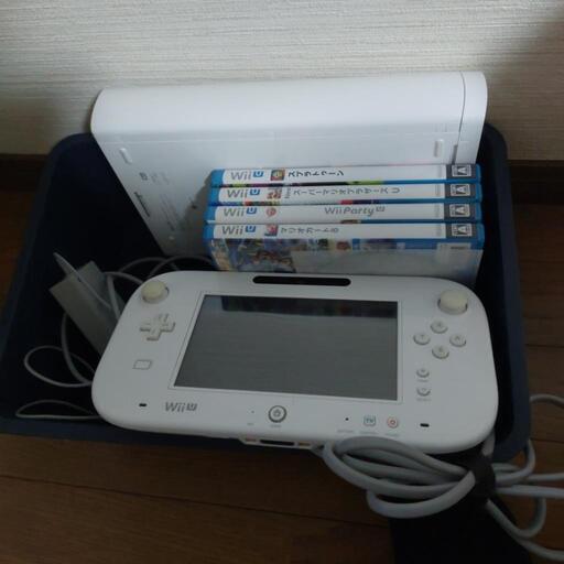 WIiU本体 ソフト4本