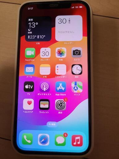 iphone12 pro SIMフリー 背面割れ　128gb