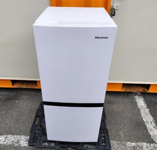 ◆受付終了◆超特価◆2021年製◆Hisense ハイセンス 134L 2ドアノンフロン冷蔵庫 パールホワイト HR-D1303