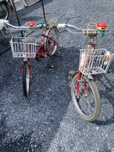希少 レア 当時物 昭和　レトロ　富士自転車 フジサイクル フジペット 現状販売 子供用自転車　自転車　キッズ 2台セット 他にも色々出
