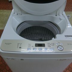 ID 407398 洗濯機6K シャープ 2019年 ES-GE6D-T