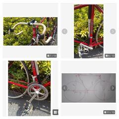引き取り限定 gan well(ガンウェル) 中古 競輪 自転車 クロスバイク