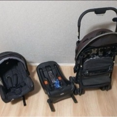 トラベルシステム3点セット　ベビーカー　ベビーシート　チャイルドシート I-base トラベルシステム3点セット ベビーカー ベビーシート チャイルドシート