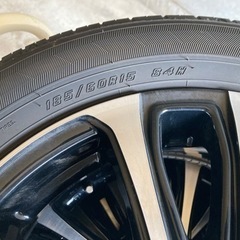 【受付終了】トヨタ　シエンタ　185/60R15　サマータイヤ４本　2023製造