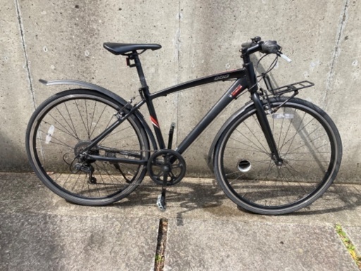 マセラティクロスバイク（自転車 ） 700c シマノ7速（前後フェンダー，前キャリア付）