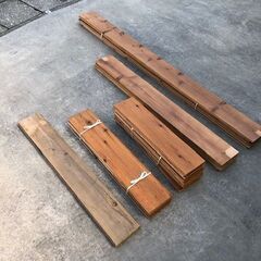 木の板（サイズさまざま）無料