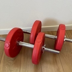 ダンベル（可変式）、ウエイト、ベンチ台
