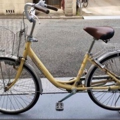 中古自転車　ブリヂストン製　変速無