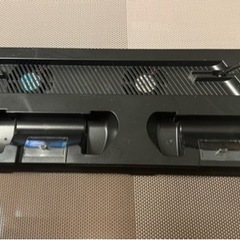 PS4 Slimスタンド 2台充電 冷却ファン USB3ポート ...