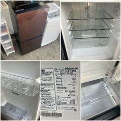 受付終了【お引越しもラクラク♬】一人暮らし家電セット①冷蔵庫②洗濯 