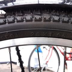 BROOCH 26インチ 自転車 6段変速 ブラック 荷台 カゴ付き ライト付き チャリ ママチャリ 札幌市 中央区 南12条