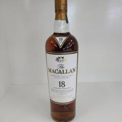 値下げしました！】J4530 未開栓 ウイスキー マッカラン18年 シェリー