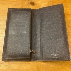 【美品】Louis Vuitton EPI 長財布ブルー(服/ファッション 小物 財布