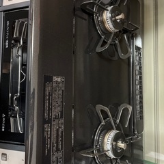 取引中🐶2021年製！NORITZ ノーリツ ガスコンロ NLW2291ACDBAR 両面焼き　都市ガス用