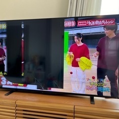 TOSHIBA REGZA 55インチ　割れた液晶テレビ