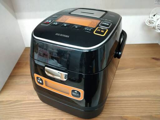 1台2役IRISOHYAMA アイリスオーヤマ 3合 分離式IHジャー炊飯器 2017年製 RC-IA31-B2108