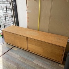 【幅162cm】無印良品 スタッキングキャビネット テレビ台