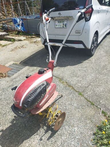 土日限定値下げ　ヤンマー　耕耘機　使用期間2年　美品