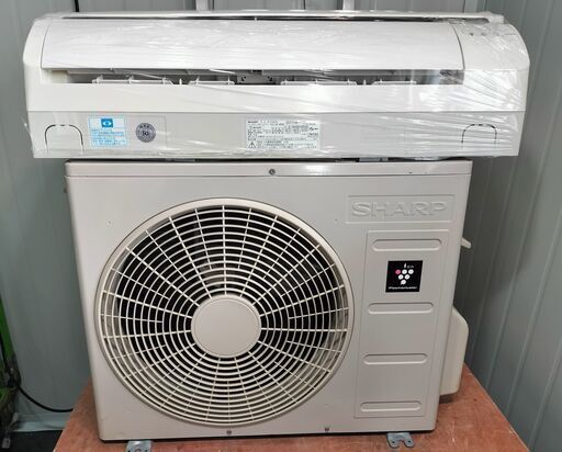 6301 シャープ2017年式エアコン2.2kw6畳適用38000円＠標準工事込み＠大阪市内価格