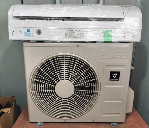 ワ0064 シャープ2019年式エアコン2.2kw6畳適用48000円＠標準工事込み＠大阪市内＆岩出市内価格