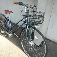 取引決定しました。札幌市内、江別、北広島配達無料！整備点検済。中古ブリジストン　ビィレッタ27インチ　ネイビー。防犯登録料（800円込み）