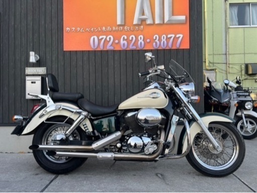 ★33万円！シャドウ400 車検付き！セル1 実働車　ホンダ　アメリカン　シャドウ