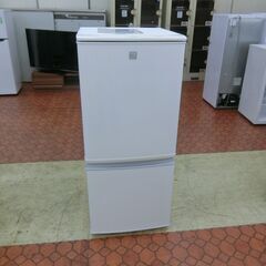 ID 175303　冷蔵庫２ドア　137L　シャープ　２０１８年　SJ-14E5-KW