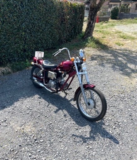 761. 動画あり　ホンダ　ジャズ　JAZZ  自賠責付　原付　バイク　50cc   車体