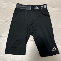 【アディダス】サッカー インナー パンツ　ジュニア（中古）　サッ...