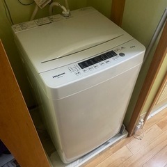 Hisense洗濯機　2022年製