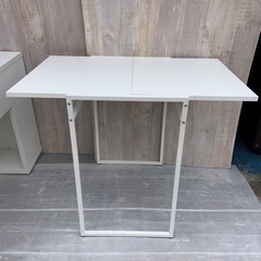 IKEA イケア　折りたたみテーブル　ホワイト　家具 オフィス用...