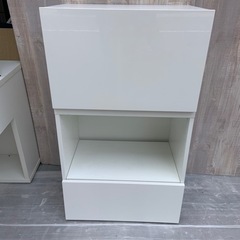 IKEA キャビネット　ホワイト　家具 収納家具 