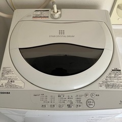 （お取引者様決定）洗濯機　東芝　5kg 家電　