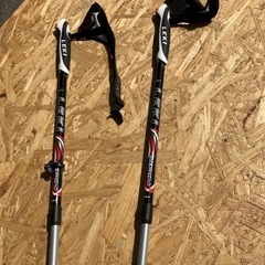 LEKI トレッキング　ポール　ステッキ　2本　登山 スキー　山　