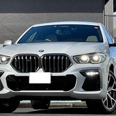 ＢＭＷ　Ｘ６　M５０ｉ　ホワイトレザーシート　車検R.７年…