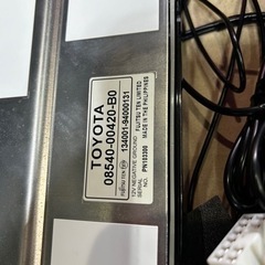 30アルファードTOYOTA純正ナビセット