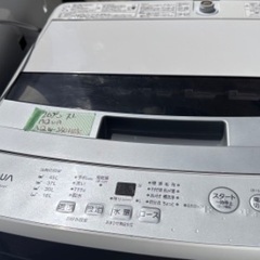 🟧洗濯機25 AQUA 2020年製 5kg 大阪市内配達無料 ...