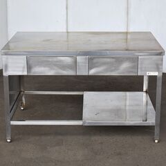 鳥】≪yt1219ジ≫ sunwave/サンウェーブ ステンレス作業台 幅130cm