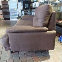 ニトリ 3人掛けソファ 布張り CATS3 幅177cm 3Pソファ ブラウン