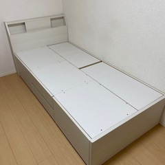 ニトリの収納シングルベッド