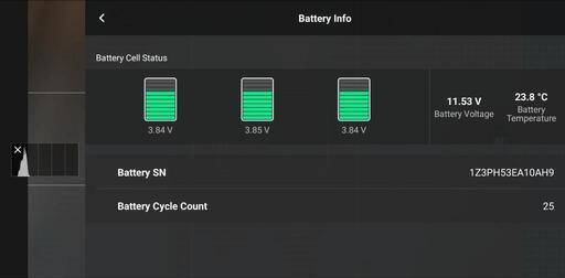 DJI Mavic Air 2/Air 2S 純正品フライトバッテリー 中古品 動作確認済み