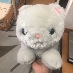 全長約50cmのんびりねこさん　ぬいぐるみ