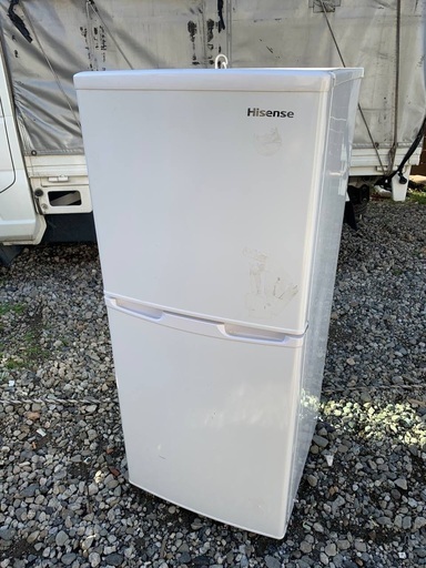 ♦️Hisense 2ドア冷凍冷蔵庫 【2016年製】HR-B106JW