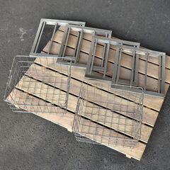 ≪yt1220ジ≫ フジマック 消毒保管庫 FASE5 三相200V 5カゴ用 4段 カゴ2個付属 幅58cm 奥行55cm 動作未確認/現状品 60317-10